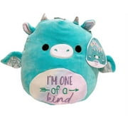 Squishmallows Inspiration Messages 16" Joey The Dragon "Im One Of A Kind" Plush Doll Toy
