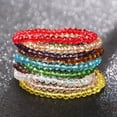 thumbnail image 5 of TINYSOME Clear Crystal Design Bracelets Shinning Elastic Couple Presents Anniversary, 5 of 15