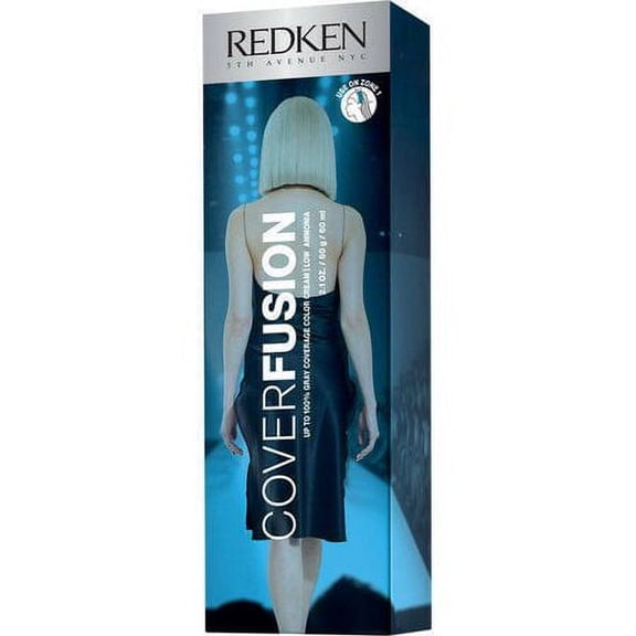 Cover Fusion Low Ammonia - 7NN Natural by Redken for Unisex - 2.1 oz Hair Color (PACK OF 3)