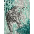 thumbnail image 2 of Urban Road 15x18 White Modern Wood Framed Museum Art Print Titled - Leopard, 2 of 4