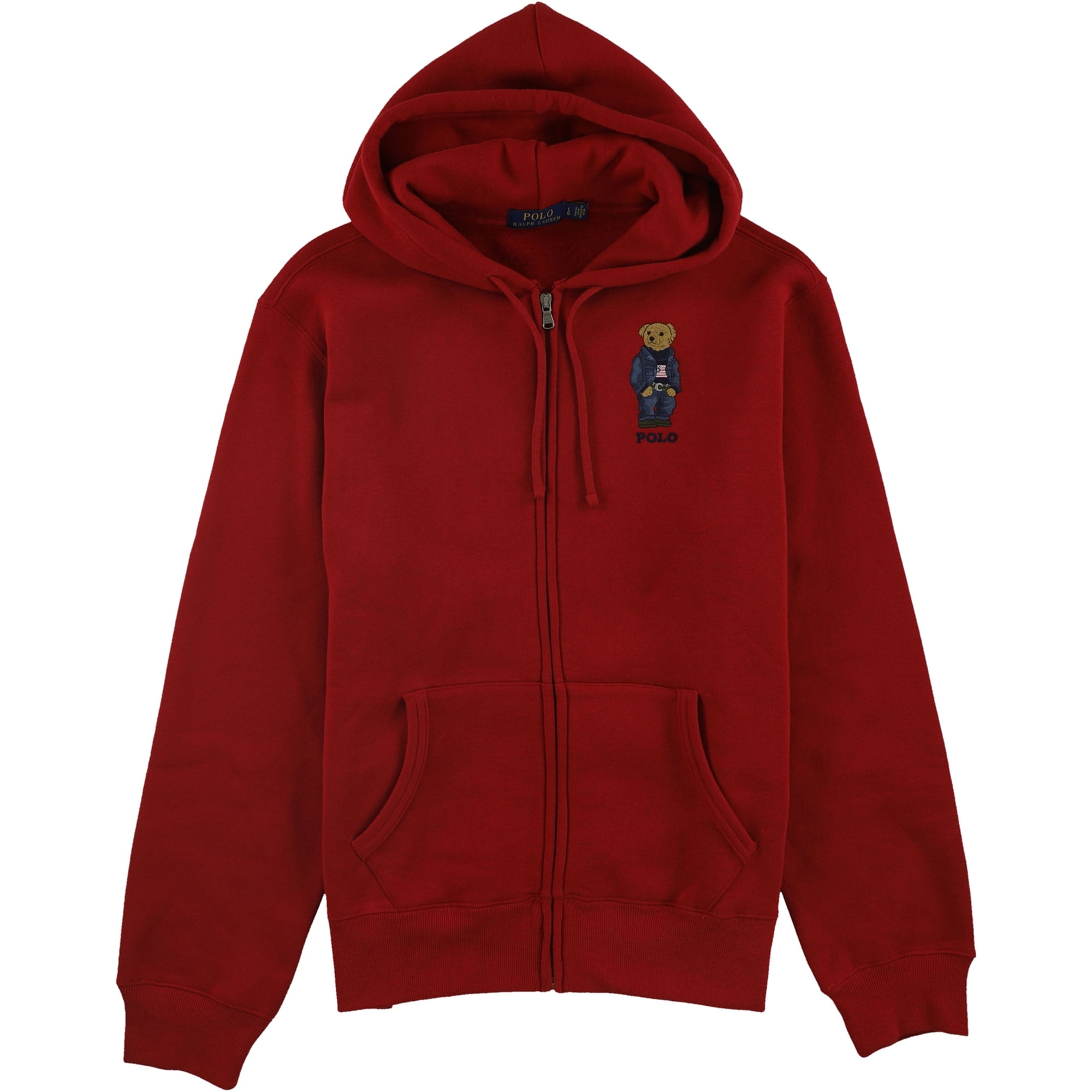 red bear hoodie