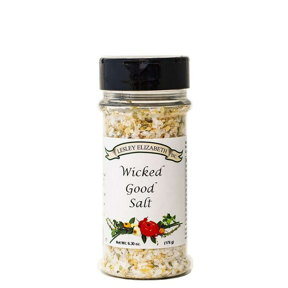 Lesley Elizabeth, Wicked Good Salt, Seasoned Sea Salt, 6.3oz Walmart