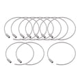 thumbnail image 1 of Llaveros de alambre de acero inoxidable/Etiquetas de equipaje Bucles/Etiquetas de equipaje Herramienta colgante Anillos de bucle de cable/Llaveros, 1 of 9