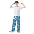 thumbnail image 3 of Bones Pattern Pajama Pants Soft Lightweight Lounge Pants Bottoms Sleep Pants Warm Comfy, 3 of 9