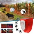 thumbnail image 2 of Solar Animal Motion Sensor Outdoor Alarm Lamp Dog Barking Water Hot L4 D1T9, 2 of 4