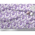 thumbnail image 2 of Soimoi Polyester Crepe Fabric Floral,Fish & Deer Artistic Decor Fabric Printed Yard 52 Inch Wide, 2 of 3