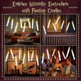 thumbnail image 5 of 12PCS Floating Candle with Wand Remote Magical Floating Candle Flameless Hanging Candles for Christmas Decor B, 5 of 5