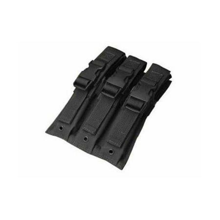 - Condor MA37 Triple Buckle Top MP5 Magazine MOLLE Pouch Holster - Black