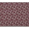 thumbnail image 2 of Zelouf Kelsei Two Tone Corded Lace  , Sewing, DIY, Crafts Fabric by the Yard, Wine/black, 10 Yard, 2 of 2
