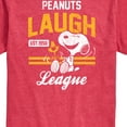 thumbnail image 3 of Peanuts - Peanuts Laugh League - Men's Short Sleeve Graphic T-Shirt, 3 of 6