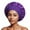 purple, variant on Silk Bonnet for Sleeping Women Adjustable Double Layer Satin Bonnet Reduce Friction Prevent Frizz Natural Curly Hair