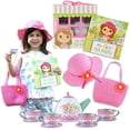 thumbnail image 5 of Tickle & Main, Tea Party Gift Set- Includes Book, Tea Set, Hat, and Purse. Perfect Pretend Play for Toddlers and Little Girls - My First Tea Party!, 5 of 6