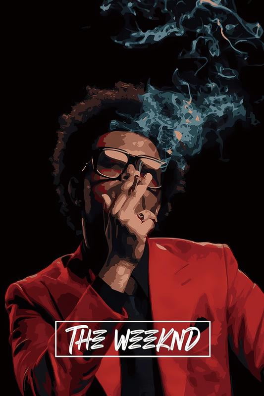 After Hours the Weeknd Album Poster Digital Print Album 