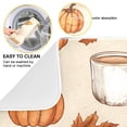 thumbnail image 2 of Yayeee Dish Drying Mat for Kitchen Counter 18"x24" Microfiber Absorbent Pad, Fall Mug Pattern, 2 of 7