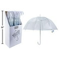 thumbnail image 2 of Rain-Guard All Clear Bubble Umbrella Manual Open, 2 of 2