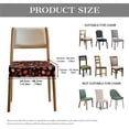 thumbnail image 6 of SEANATIVE Thanksgiving Chair Covers Set of 6 Fall Chair Seat Covers with Elastic Band Universal Dining Chair Protective Cover Pumpkin Chair Slipcover Maple Leaves Chair Slip Covers Fall Decor, 6 of 7