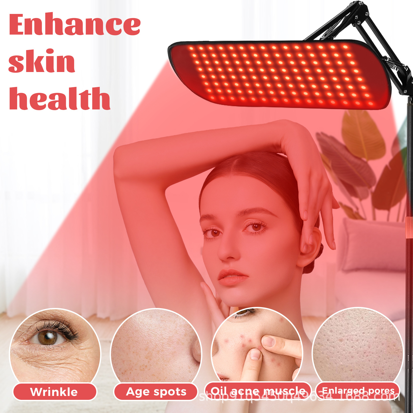 Immersive Full-Body Red Light Wellness Mat for At-Home Relaxation, Large Flexible Blanket for a Soothing Warmth Experience, Personal Comfort Cocoon