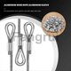 thumbnail image 3 of For 120x Aluminum Crimping Loop Sleeve For 2mm Diameter Wire Rope, 3 of 5