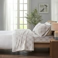 thumbnail image 2 of Gracie Mills Persephone 4-Piece Cotton Flannel Sheet Set Twin Gray GRACE-7549, 2 of 4