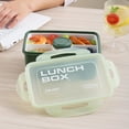 thumbnail image 4 of Wamans Salad Container for Lunch Portable Separated Lunch Box Can Be Heated Lunch Box Sandwich Box Sealed Fruit Fresh Lunch Box Clearance Items, 4 of 8