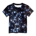 thumbnail image 4 of Hessimy Girls Short Sleeve T Shirts Kids Summer Oversized Tops Casual Crewneck Basic Tees,Relaxed Fit(Dark Purple,8-9 Years), 4 of 4