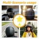 thumbnail image 3 of Adorno multiusos para casco con forma de estrella, accesorio decorativo para motocicleta, bicicleta y esquí, 3 of 7