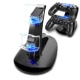 thumbnail image 1 of Base de carga para mando de videojuegos PS4 con LED y puerto USB para PlayStation 4, PS4 Pro y PS4 Slim Gamepad, 1 of 5