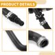 thumbnail image 5 of Manguera de radiador Unique Bargains para Mercedes-Benz C300 3.0L 2008-2012 No.A2045010382 Goma Negra, 5 of 7