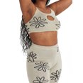 thumbnail image 4 of FAROOT Women Spring Long Trousers Knitted Flower High-Waist Straight Pants, 4 of 8