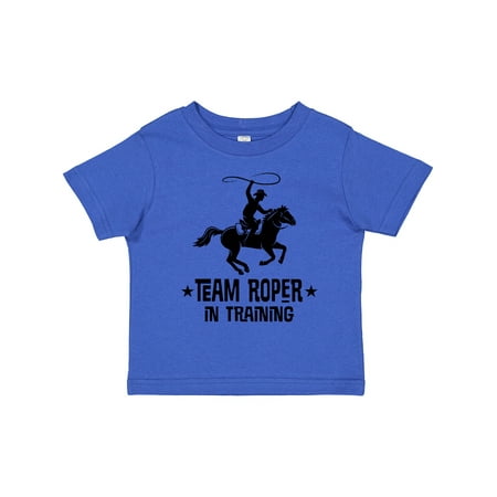 

Inktastic Team Roper in Training Cowboy Boys or Girls Toddler T-Shirt