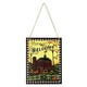 thumbnail image 1 of Inteprter Señal de calabaza para puerta, placas de cosecha, placa colgante llamativa, decoraciones de regalo, adorable colgador de bienvenida de Acción Kits de decoración para fiestas JM00928 Inteprter HA063883-06, 1 of 6