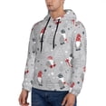 thumbnail image 3 of Fotbe Men's Hoodie with Santa with Gifts Pattern - Kangaroo Pocket Pullover Hooded Sweatshirt, Perfect for Daily Wear, Travel, and Home-XX-Large, 3 of 7
