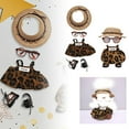 thumbnail image 5 of Ropa De Moda Para Muñecas Vestido Con Estampado De Leopardo Para Niñas Mayores De 14 Años Accesorio De Vestuario De Tela Suave Idea Para Jugar En Interiores Y Exteriores, 5 of 5