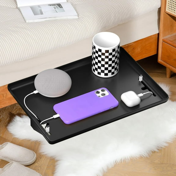 Bedside Table College Dorm Room Essentials Clip On Nightstand Floating Bed Side Table for Bunk Bed Top Bunk