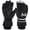 Black, variant on Womens Ski Gloves Touchscreen Windproof Gloves Winter Thermal Warm Snow Glove (Pink, One Size)