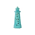 thumbnail image 1 of Lighthouse Figurine with Cutout and Seashell - Blue - Benzara, 1 of 2