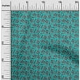 thumbnail image 1 of oneOone Organic Cotton Poplin Twill Fabric Leaves & Floral Block Decor Fabric Printed BTY 42 Inch Wide, 1 of 4