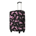 thumbnail image 2 of Daiia Breast Cancer Awareness (2) Luggage Cover, Thickened Washable Travel Luggage Covers, Elastic Unique Baggage Covers for 18-20 inch Luggage-Large, 2 of 9