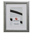 thumbnail image 2 of Craig Frames 23247944 14 x 18 Inch Scratched Silver Picture Frame Matted to Display a 10 x 13 Inch Photo, 2 of 4