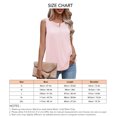thumbnail image 2 of Camiseta sin mangas holgada de verano para mujer, camiseta sin mangas con cuello redondo para mujer, camiseta sin mangas informal para mujer, camiseta sin mangas holgada de verano a medida para la perfección, 2 of 2