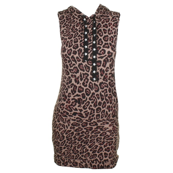 Medium Junior Leopard Print Sheath Dress M