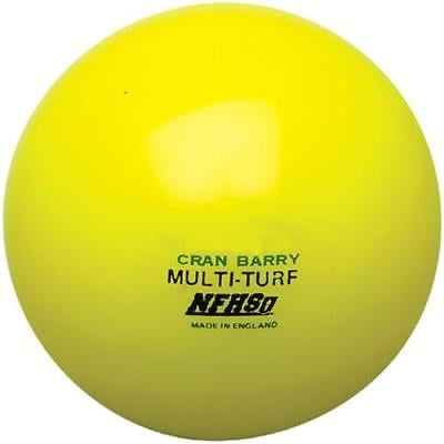 CranBarry Hollow Multi-Turf NFHS Field Hockey Ball, Gold