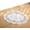 White, variant on 2PC Handmade Cotton Crochet Doilies  Oval Placemats, Beige Floral Lace Doilies for Furniture, End Tables, Bedrooms, Dining Room(12 x18inch)