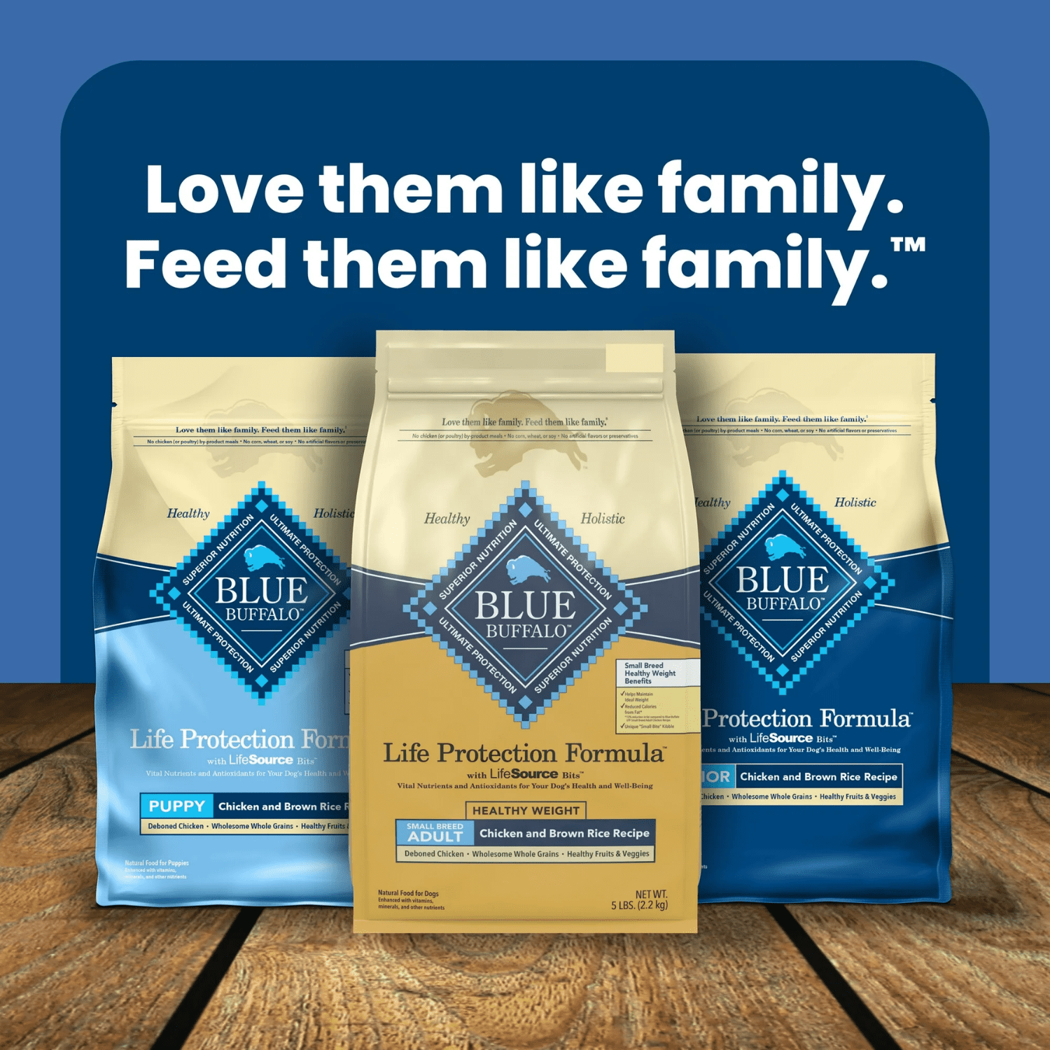 BLUE Life Protection Formula Small Breed Adult Healthy Weight Dry Dog Food 9.9kg