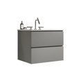 thumbnail image 3 of 24" Bathroom Vanity with Ceramic Sink | Modern Design for Bathroom Decor | Soft - closing Drawers and E1 Grade Boards | Organize Bathroom Items with Style and Quietness, 3 of 6