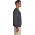 thumbnail image 4 of Hanes Ultimate Cotton Adult Crewneck Sweatshirt, S, Charcoal Heather, 4 of 7