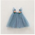 thumbnail image 1 of Vestido informal de verano para niñas, ropa de tul con lentejuelas y ala grande, trajes bonitos para niños, regalo de fiesta de boda de princesa, disfraz 120 (4-5T) Gao Jinjia LED, 1 of 2