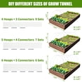 thumbnail image 2 of Ktinnead 30pcs Garden Hoops for Raised Beds, Greenhouse Hoops Kit Grow Tunnel, Rust-Free Fiberglass Garden Support Poles for Insect Mesh Netting Freeze Plant Cover, 2 of 8