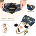 thumbnail image 2 of FORMRS Womens Shoulder Bag with Chain Strap Clutch Purse Cute Tote Handbag, Blue Fireflies Pattern, 2 of 7