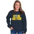 thumbnail image 4 of Athletic Soccer Fan Goal Getter Pun Sweatshirt for Men or Women Brisco Brands S, 4 of 6